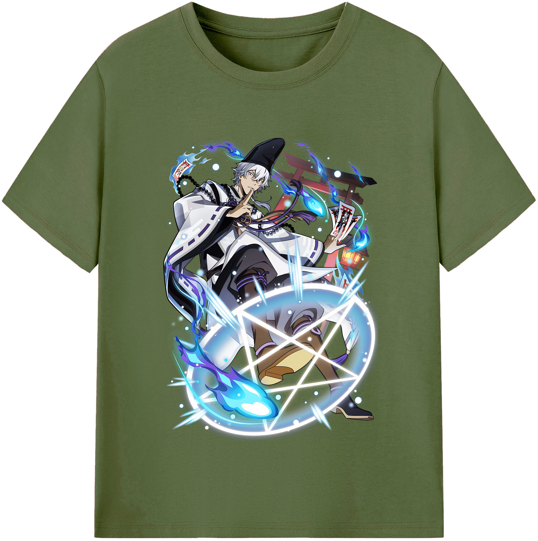 （画像用） 文豪ストレイドッグス Bungo Stray Dogs 綿100％半袖Tシャツ（フロントプリント）